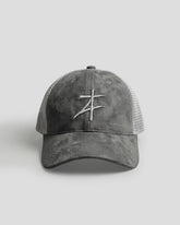 Suede Flex Trucker Cap