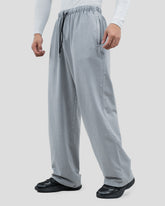 Acid wash baggy pants
