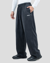 Acid wash baggy pants