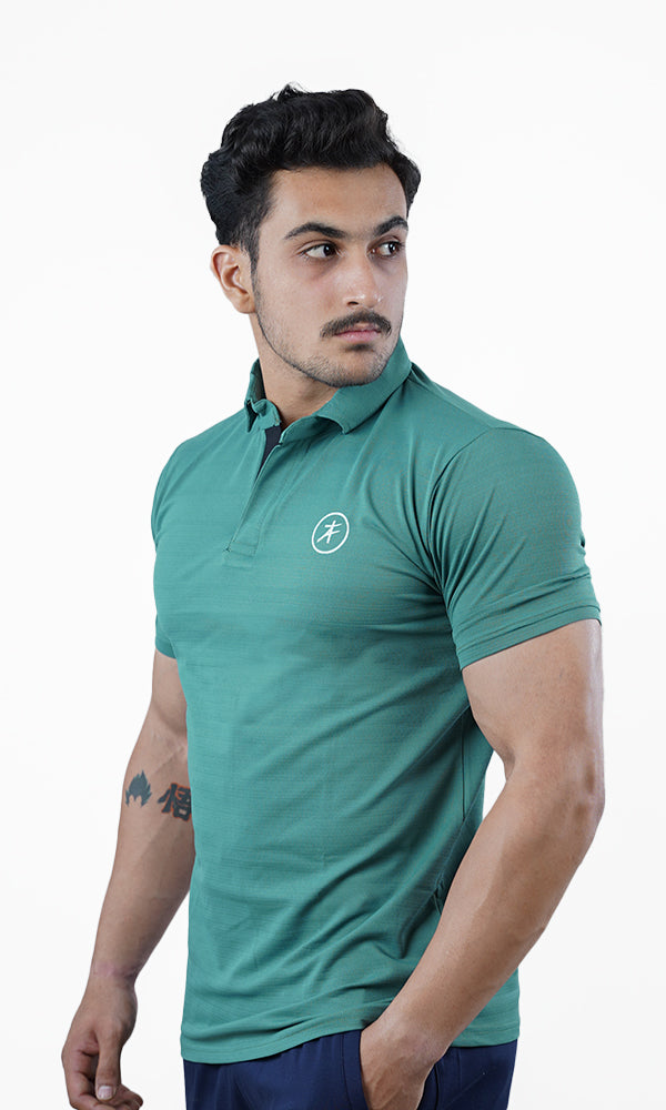 Athflex Dualistic Polo Tshirt Sea Green