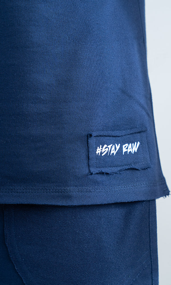 Raw Tank top for men by Athflex in Navy