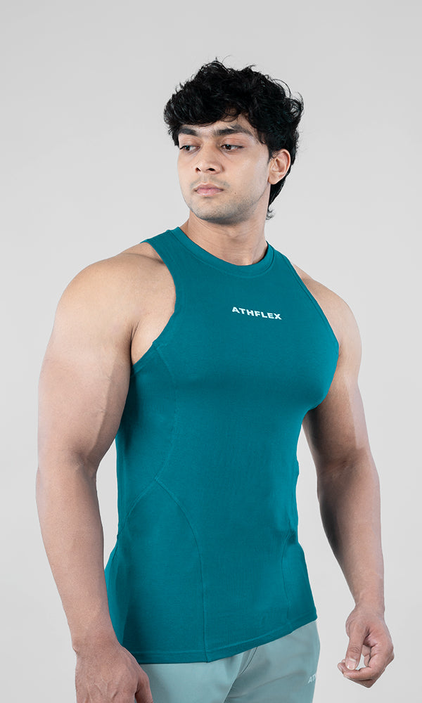 Teal hot sale gym top