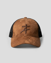 Suede Flex Trucker Cap