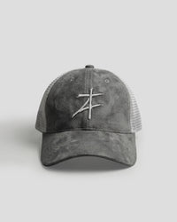 Suede Flex Trucker Cap