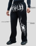 Dark Flex Straight Pants