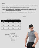 Hustle High Neck Compression Tank