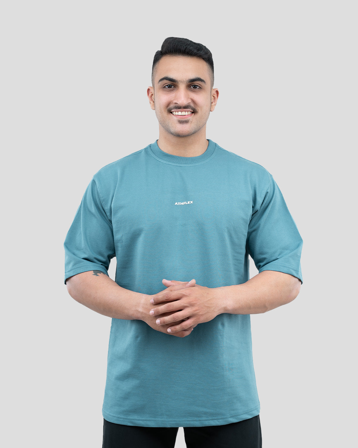 Everyday Oversize Tee (Teal Blue)