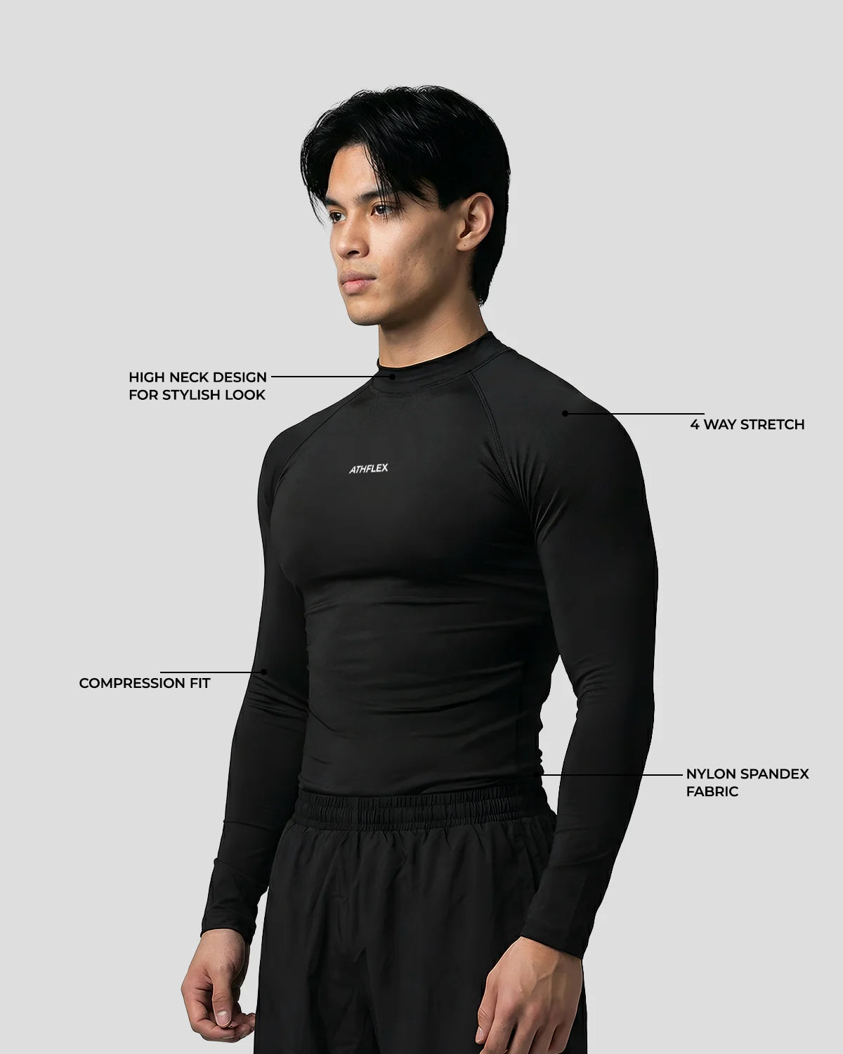 Alx Arc Compression Full Sleeve T-Shirt