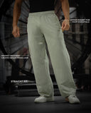 Washed Straight Pants