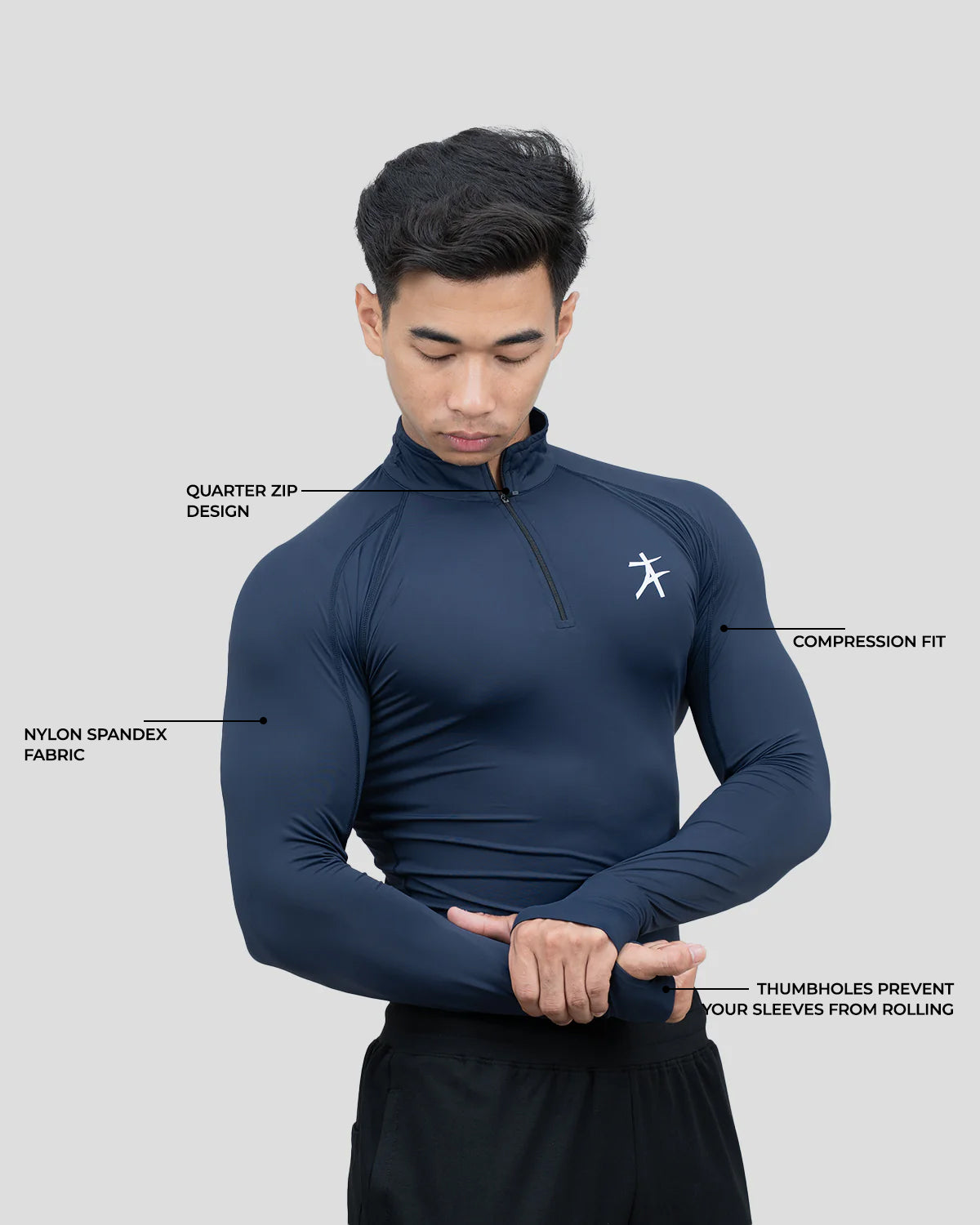 Hustle High Neck Pullover