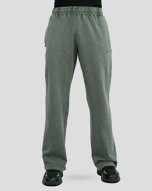 Acid Wash Straight Pant