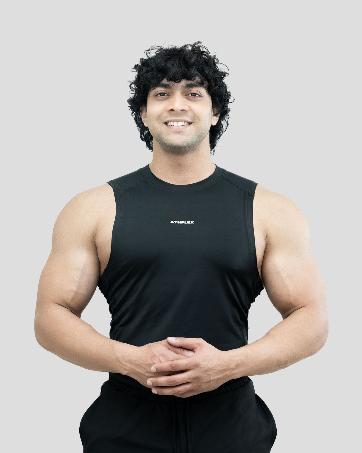 Ace compression Tank  (Black)