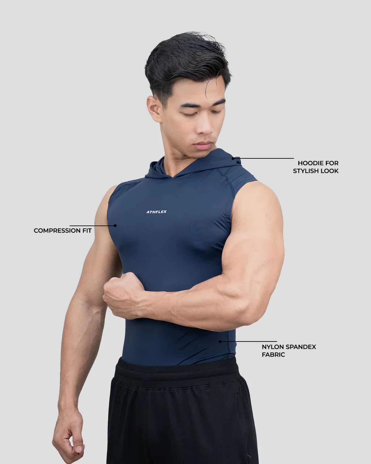 Assassin Compression Hoodie Tank