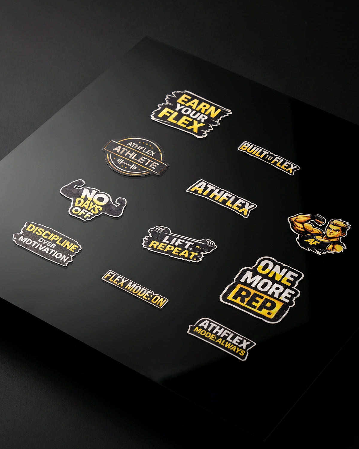 Athflex Stickers