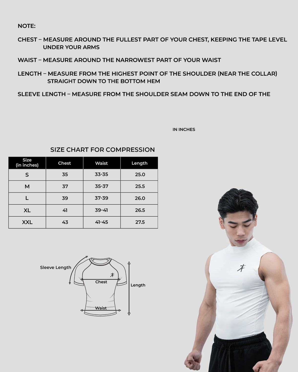 Hustle High Neck Compression Tank