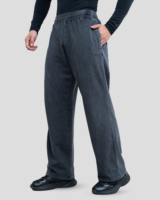 Acid Wash Straight Pant