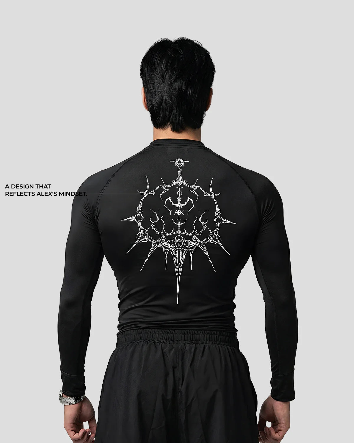 Alx Arc Compression Full Sleeve T-Shirt