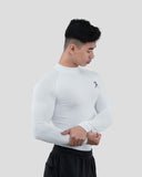 Hustle High Neck Full Sleeve Compression T-shirt