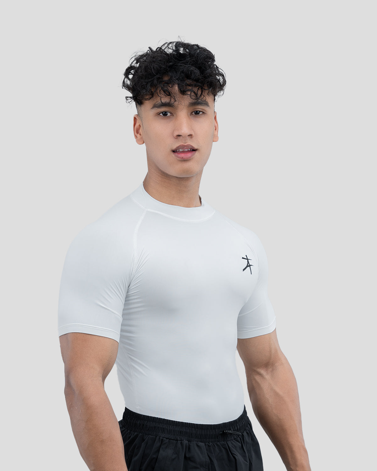 Compression shirt under t shirt best sale