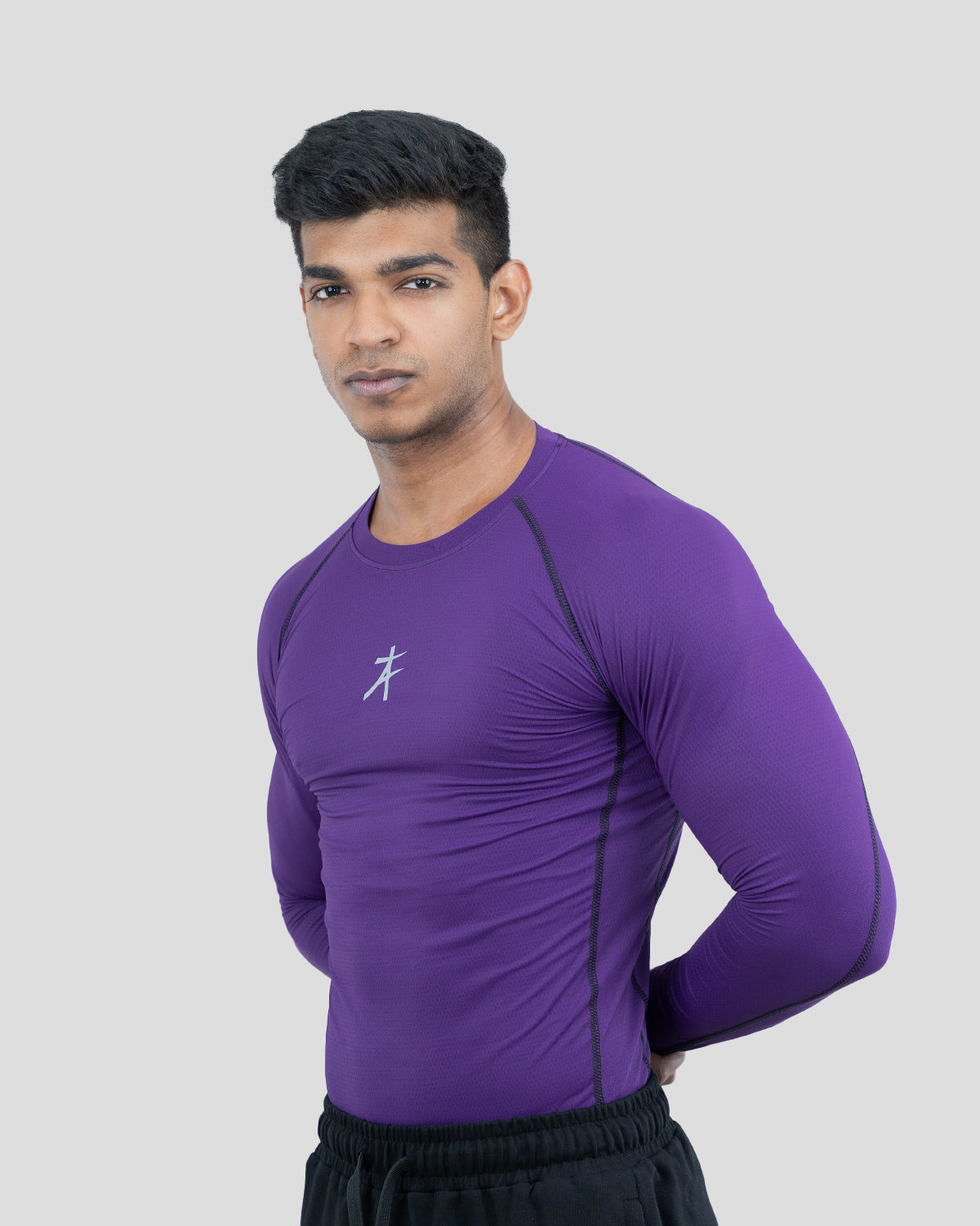 Ace Texture compression Full sleeve T-shirt