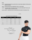 Hustle High Neck Compression T-shirt