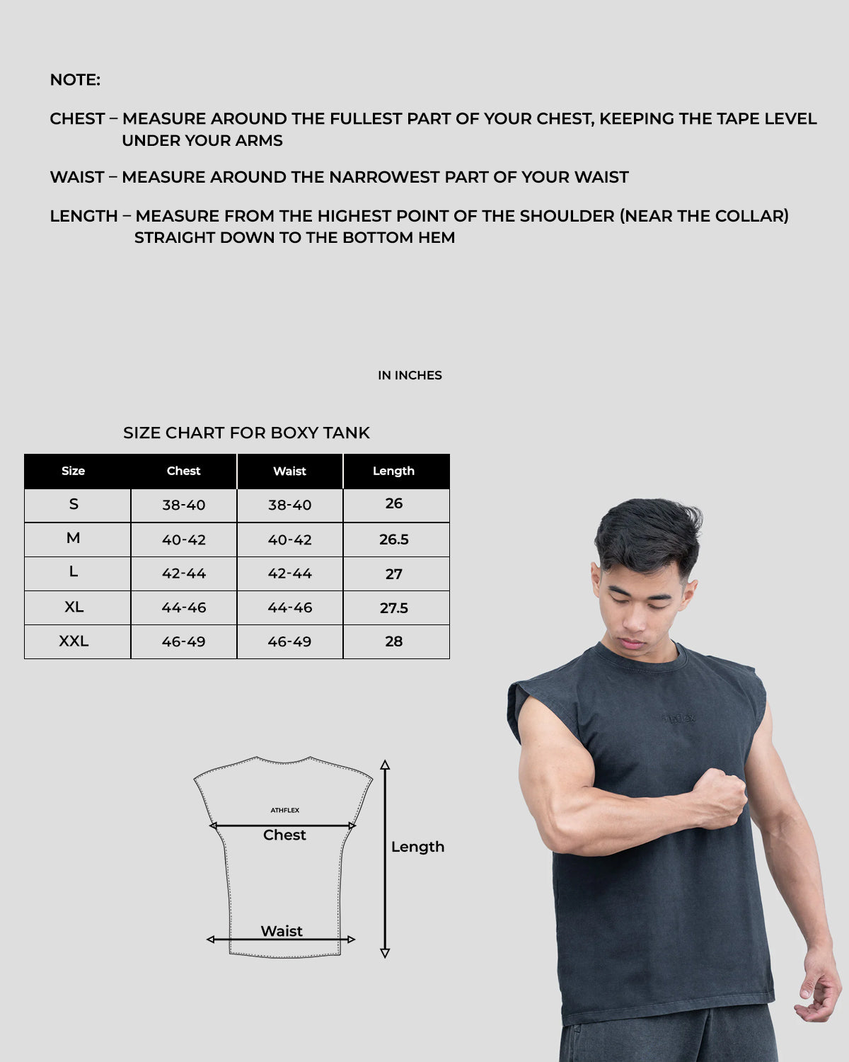 Acid Wash Boxy Tank