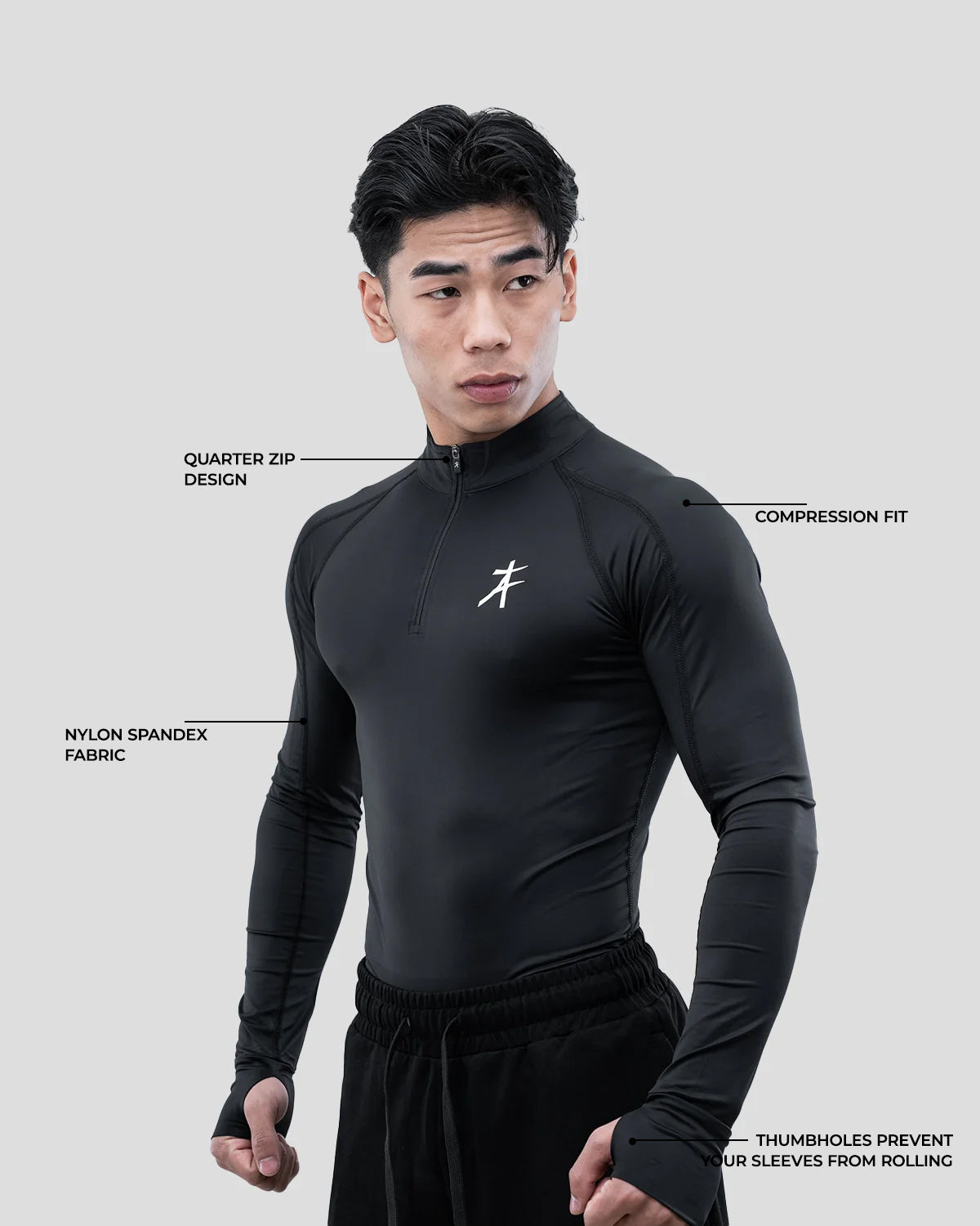 Hustle High Neck Pullover