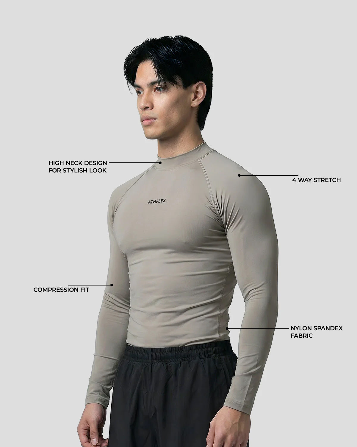 Alx Arc Compression Full Sleeve T-Shirt