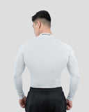 Hustle High Neck Full Sleeve Compression T-shirt