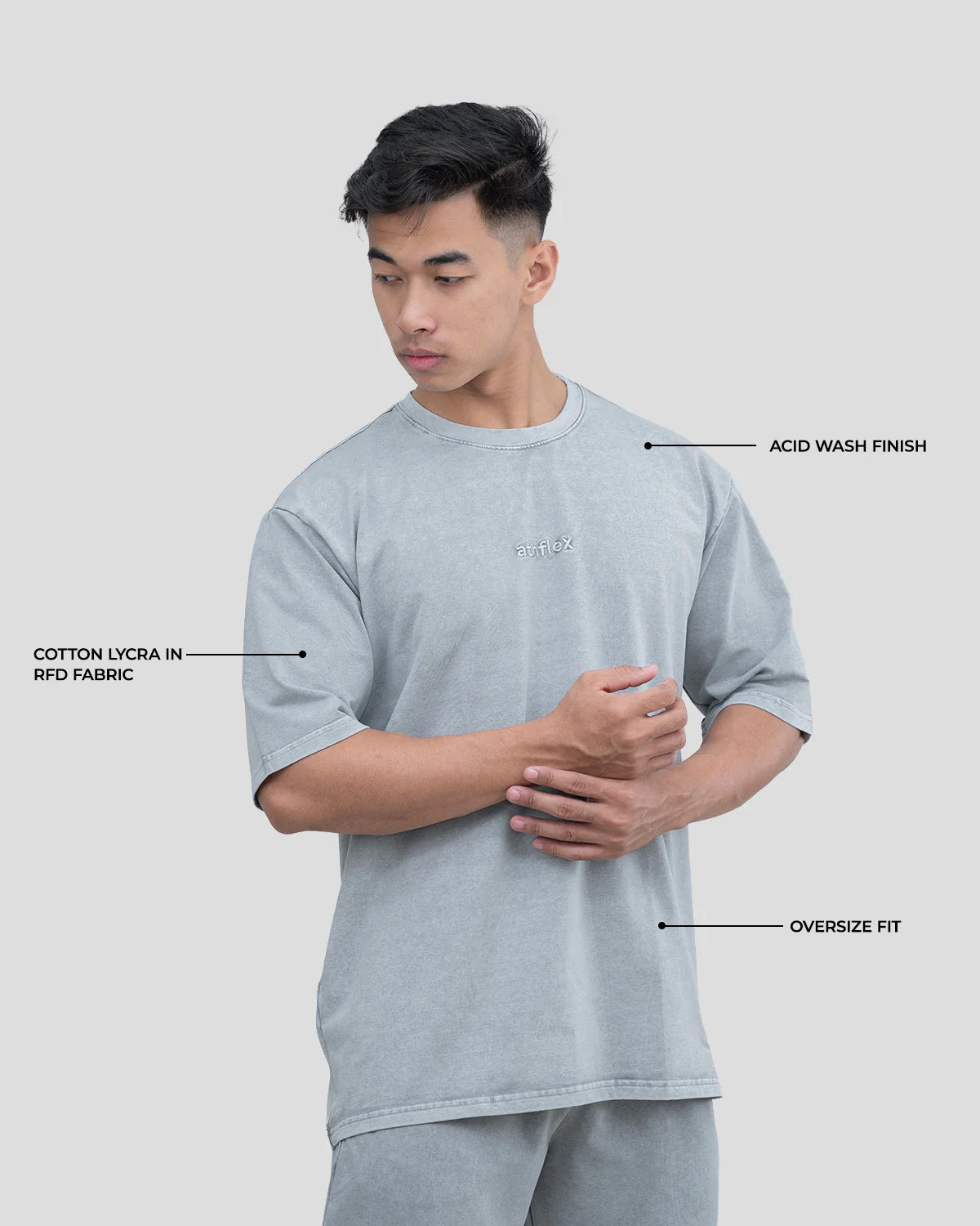 Acid Wash Oversize T-Shirt