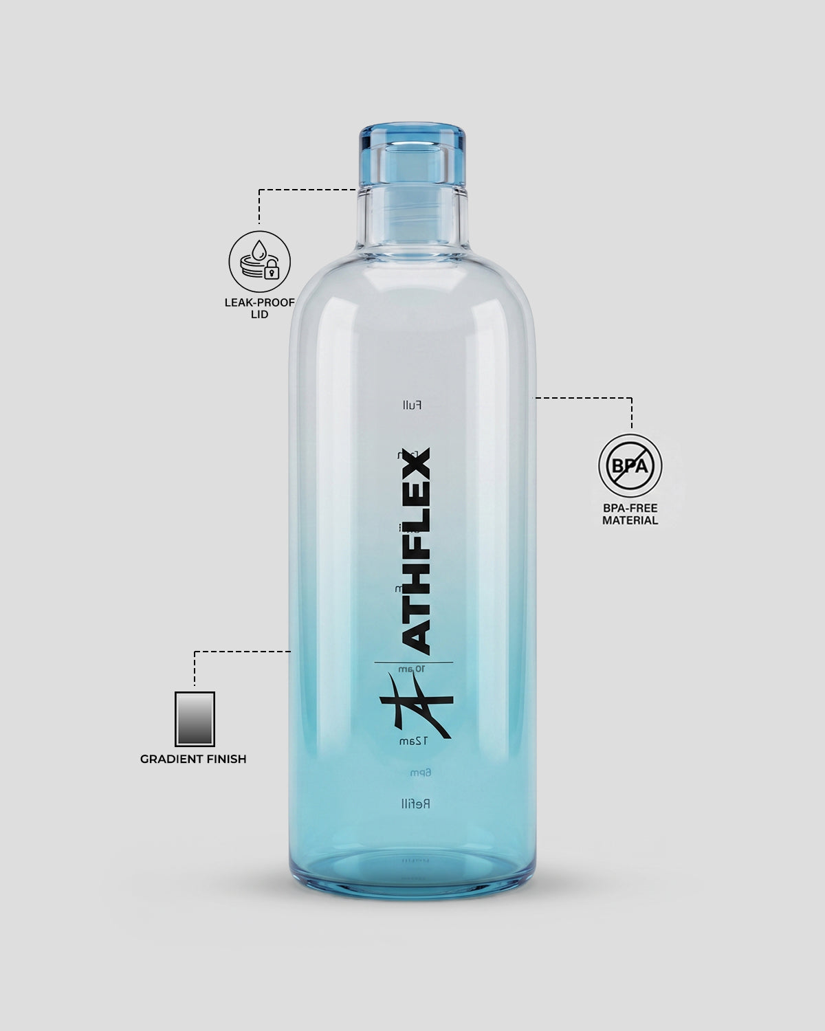 Athflex Hydra Glass Bottle
