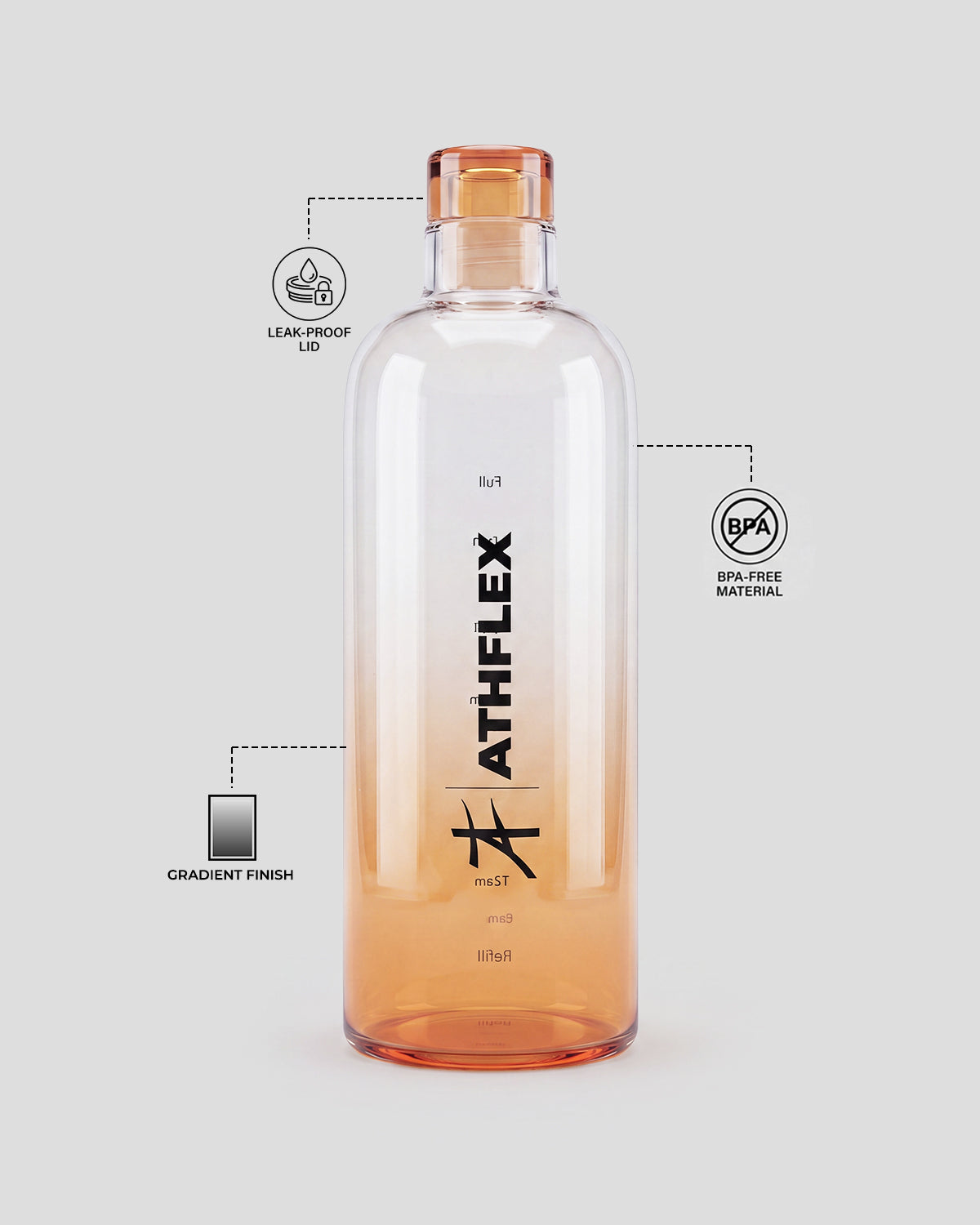 Athflex Hydra Glass Bottle