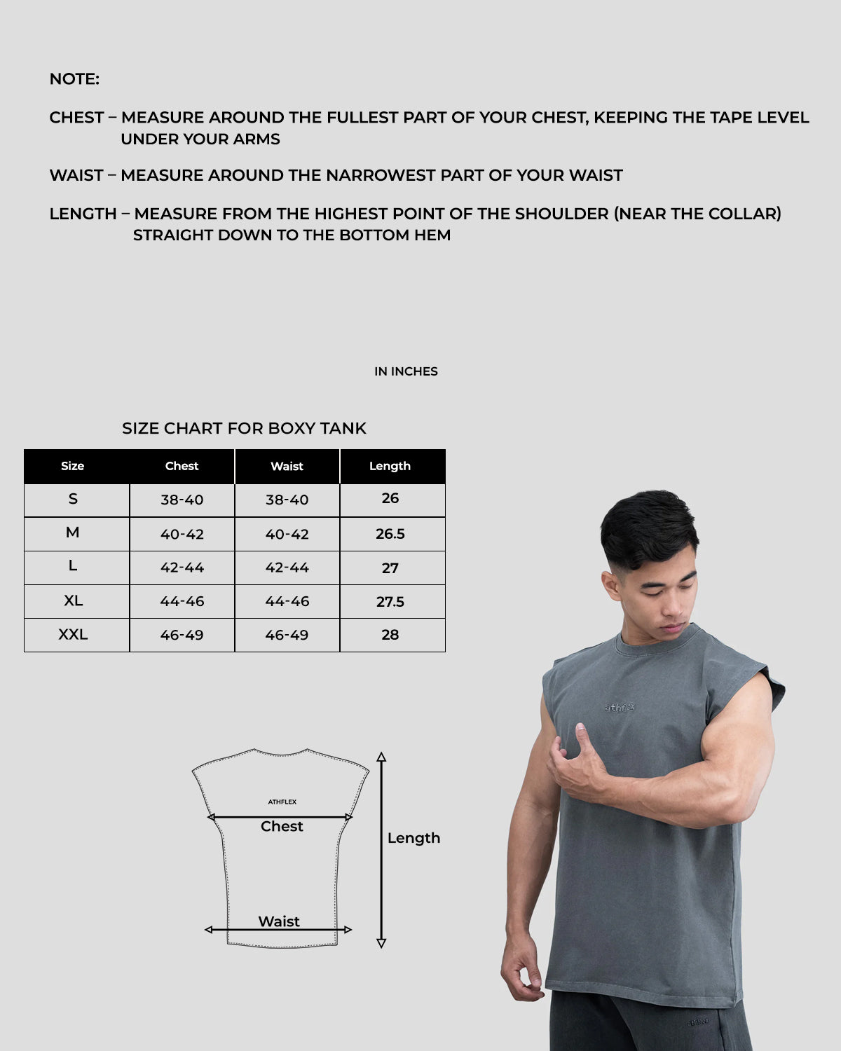 Acid Wash Boxy Tank