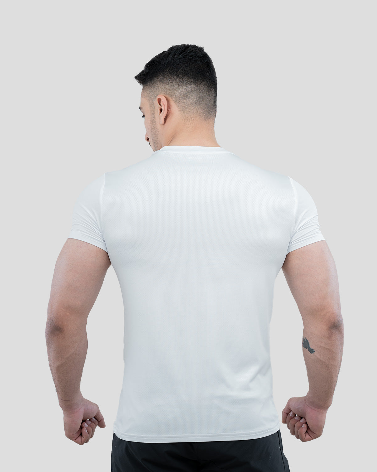 Textured T-shirt (White)