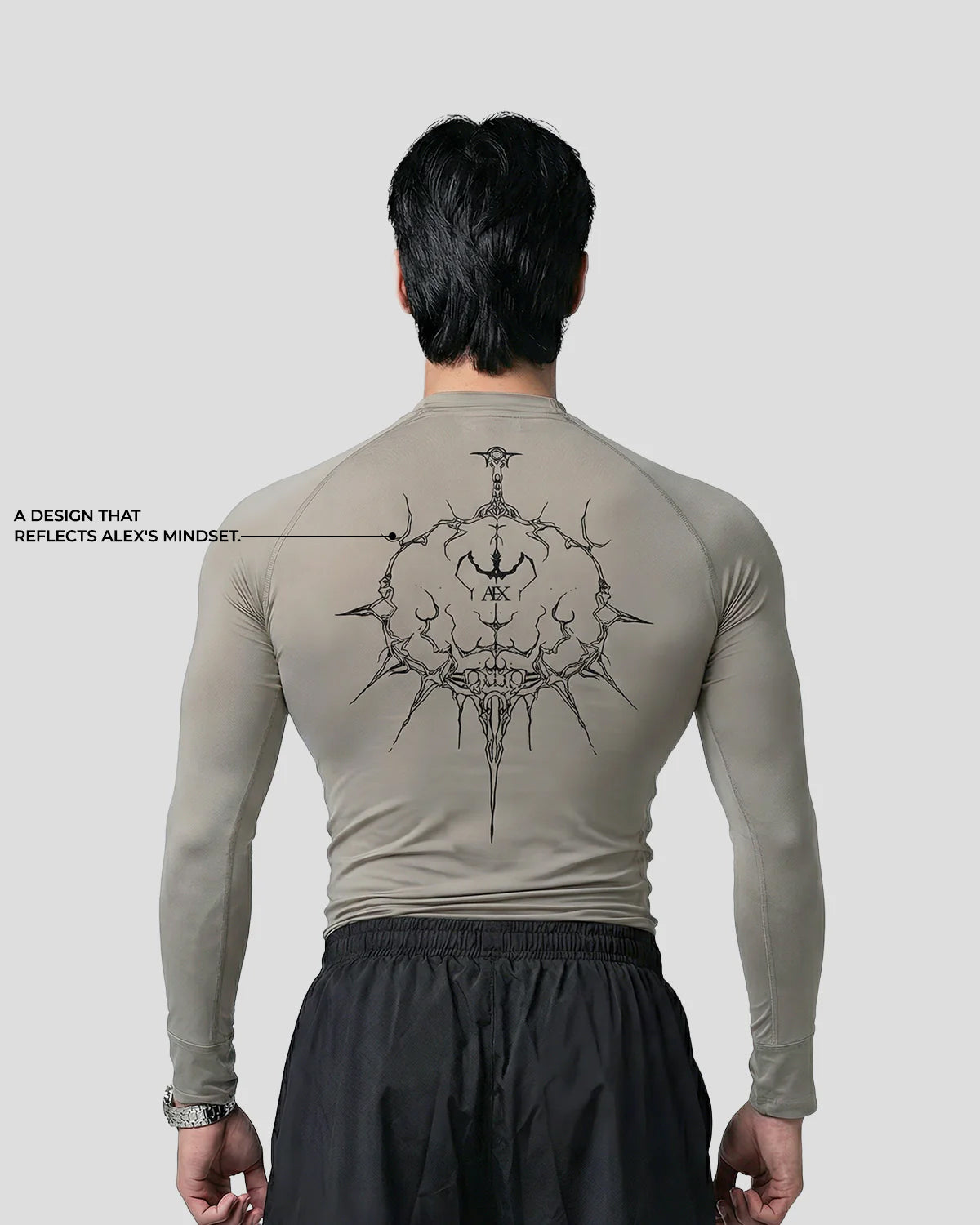 Alx Arc Compression Full Sleeve T-Shirt