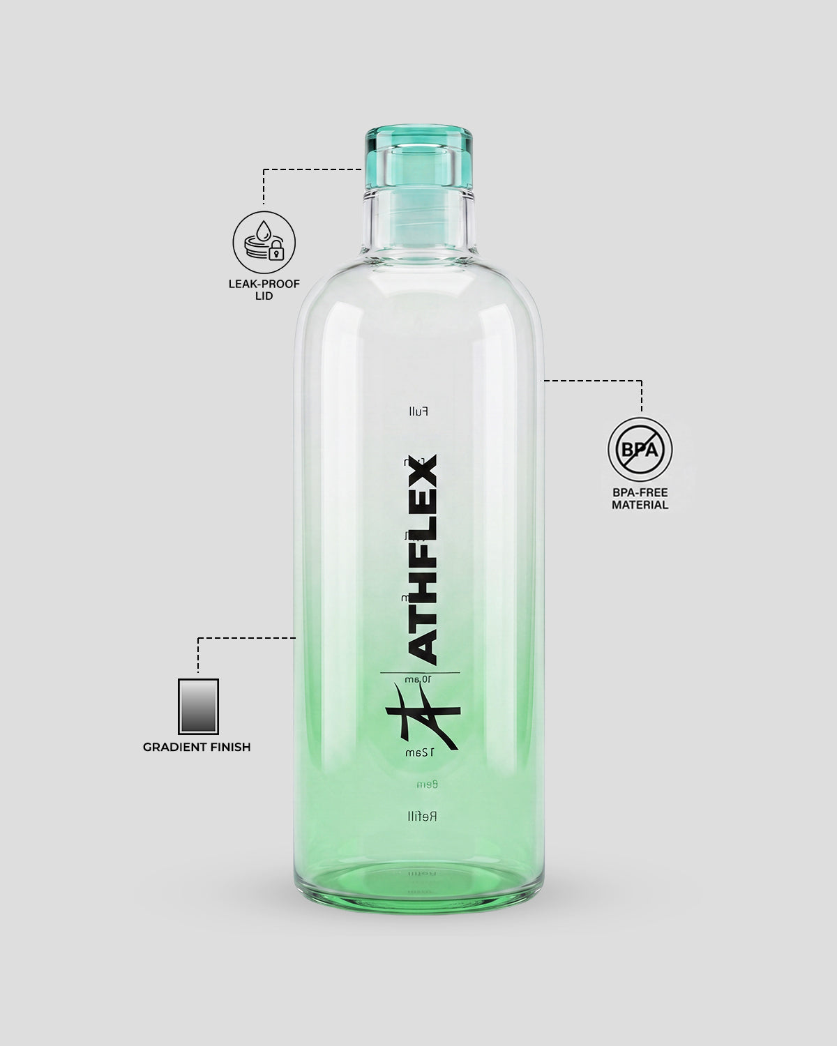 Athflex Hydra Glass Bottle