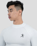 Hustle High Neck Full Sleeve Compression T-shirt