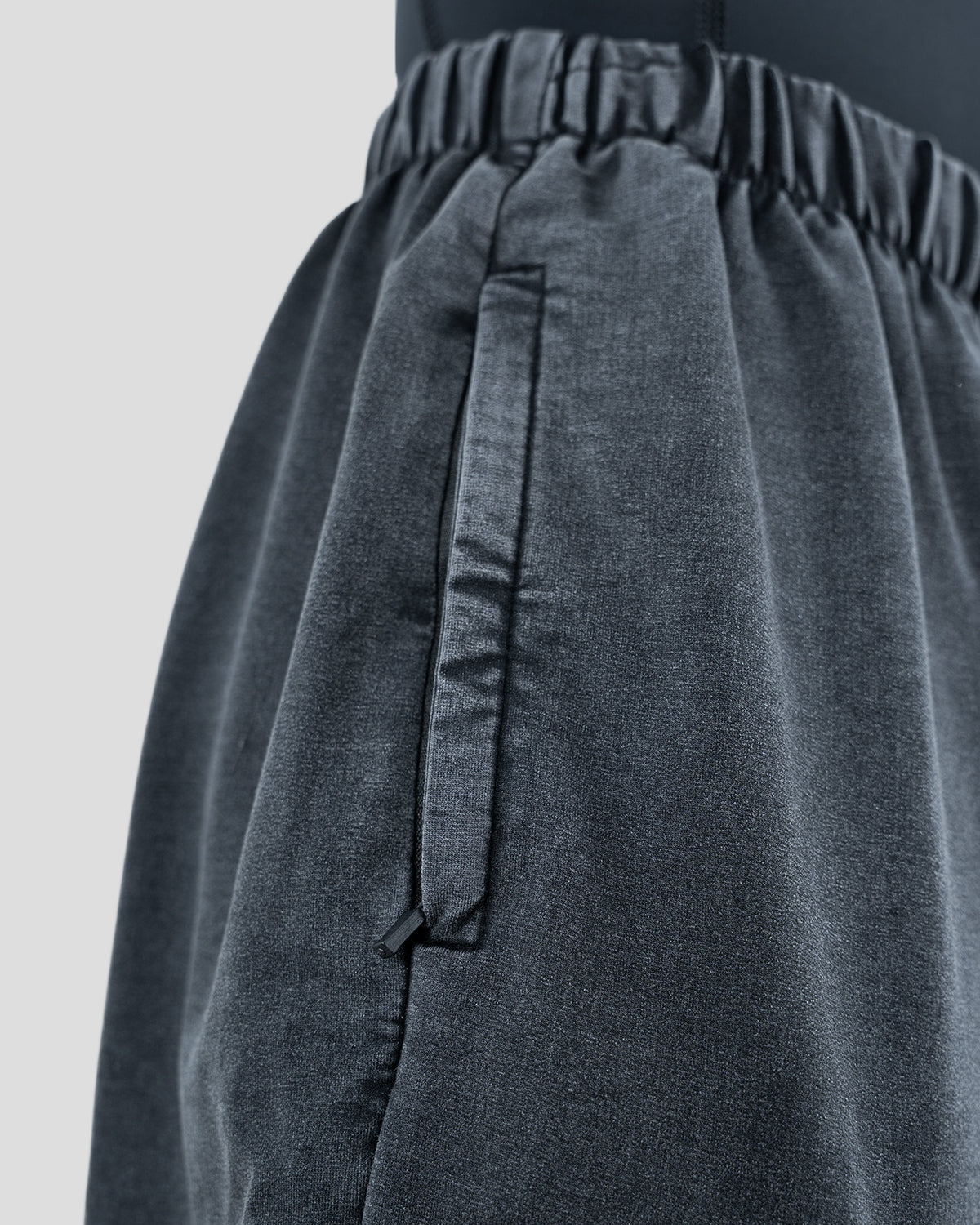 Acid wash baggy pants