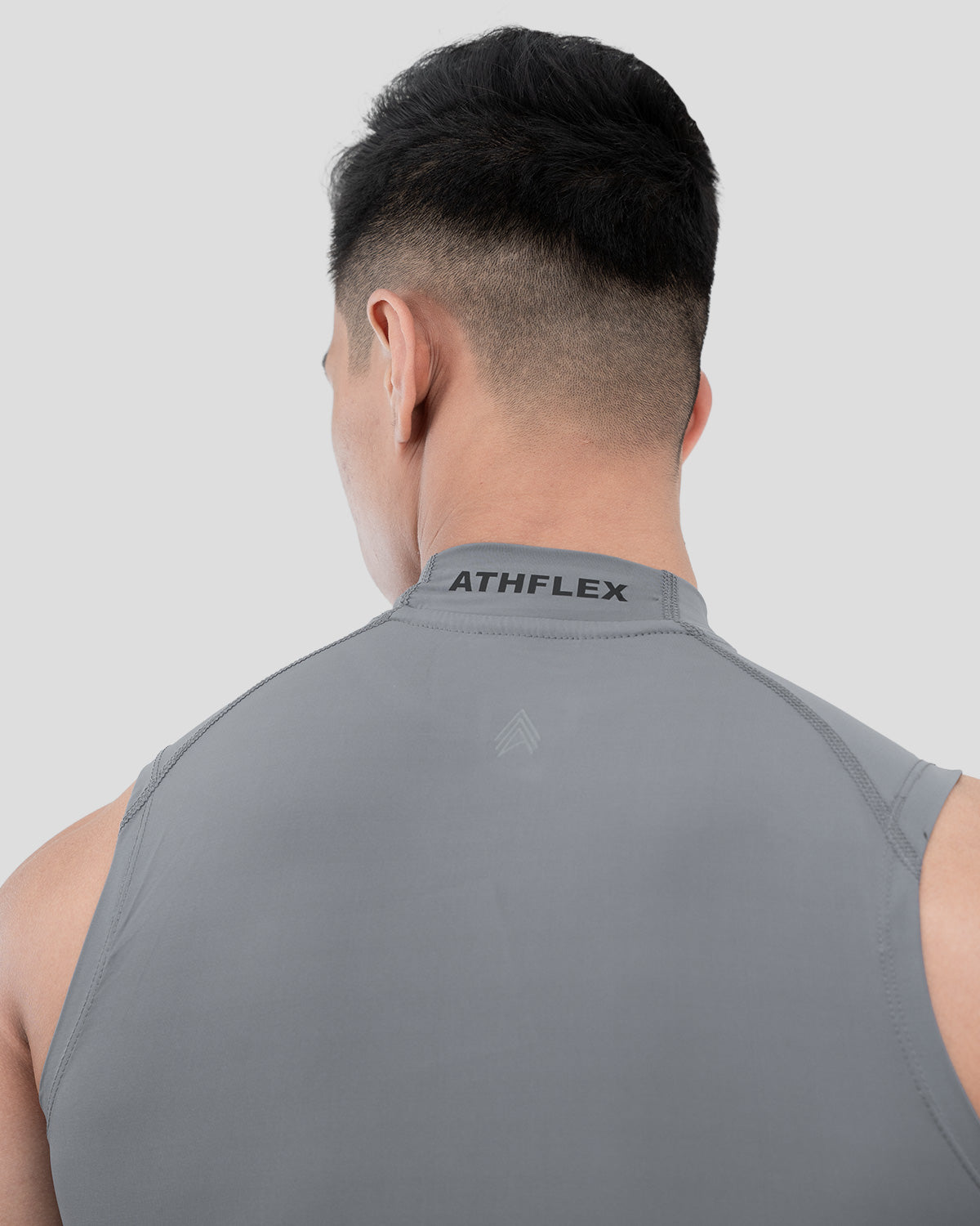 Hustle High Neck Compression Tank