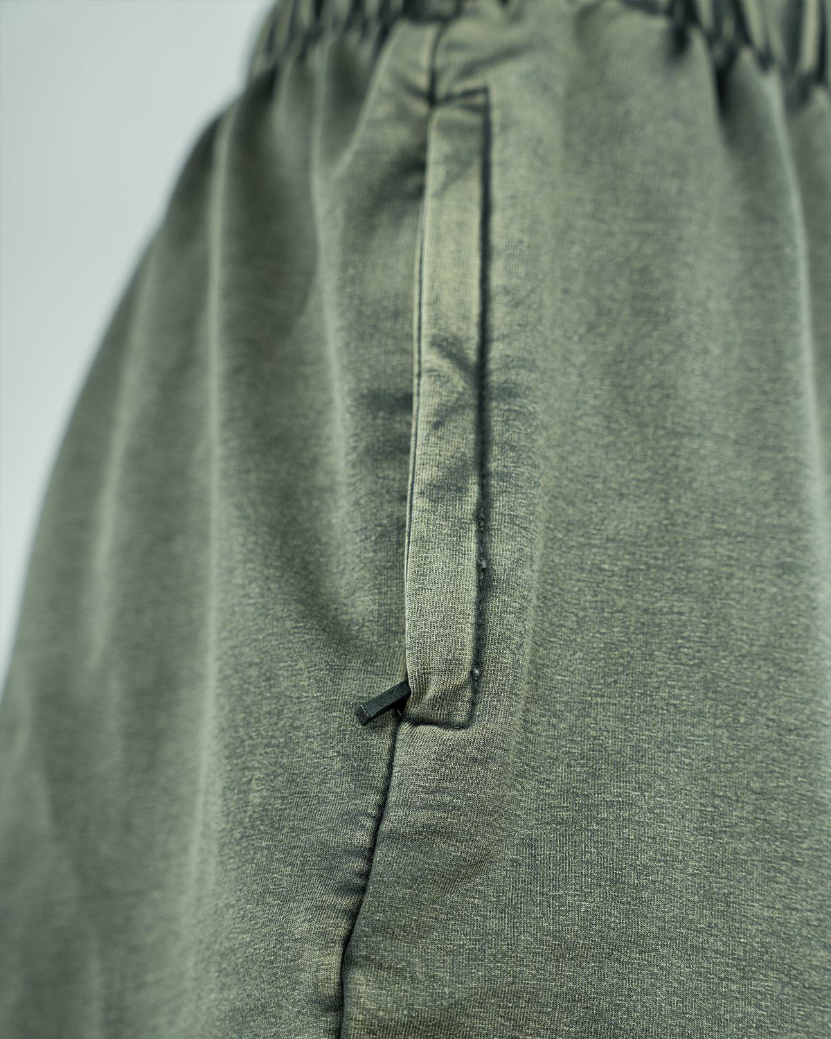 Acid wash baggy pants