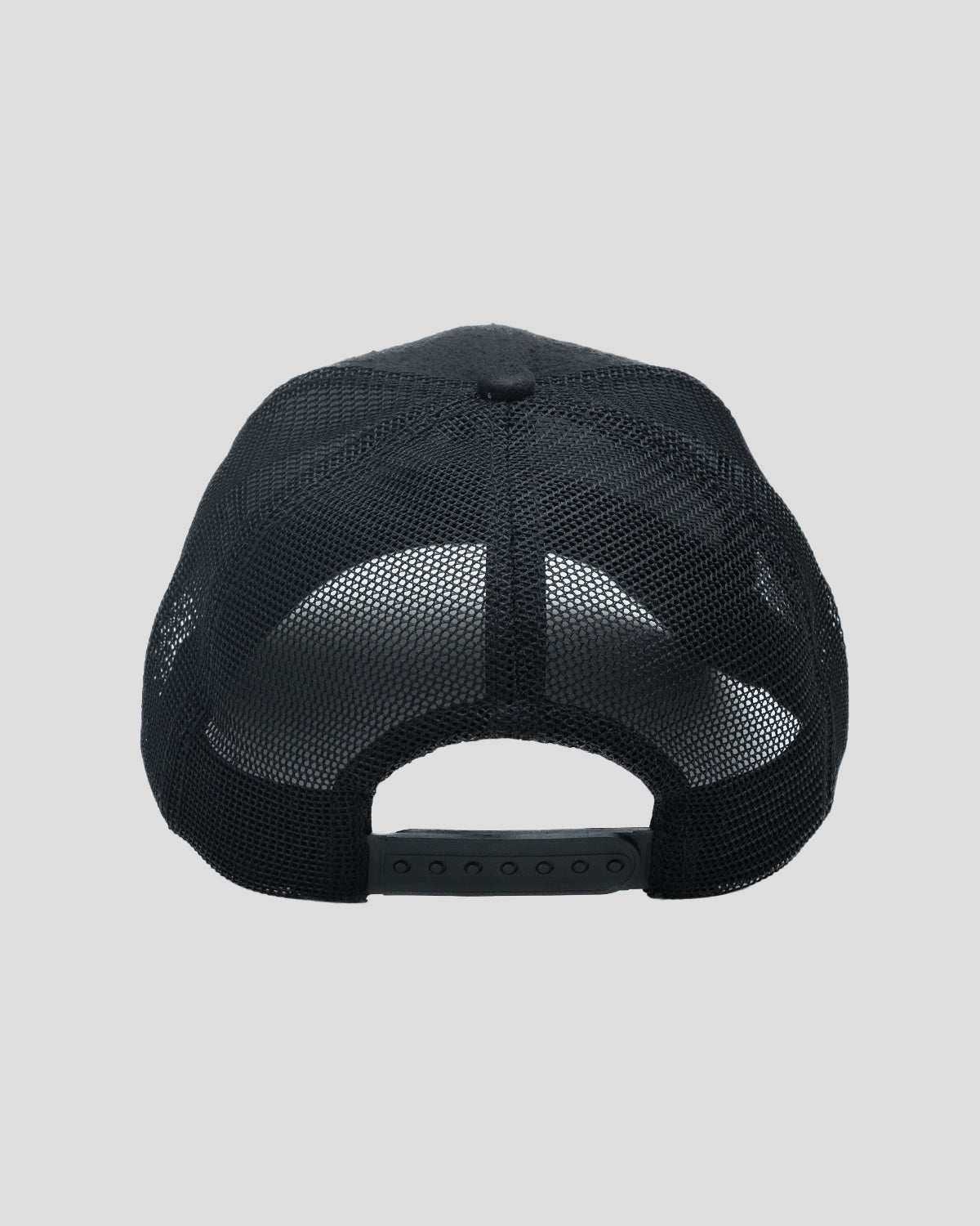 Suede Flex Trucker Cap (Black)