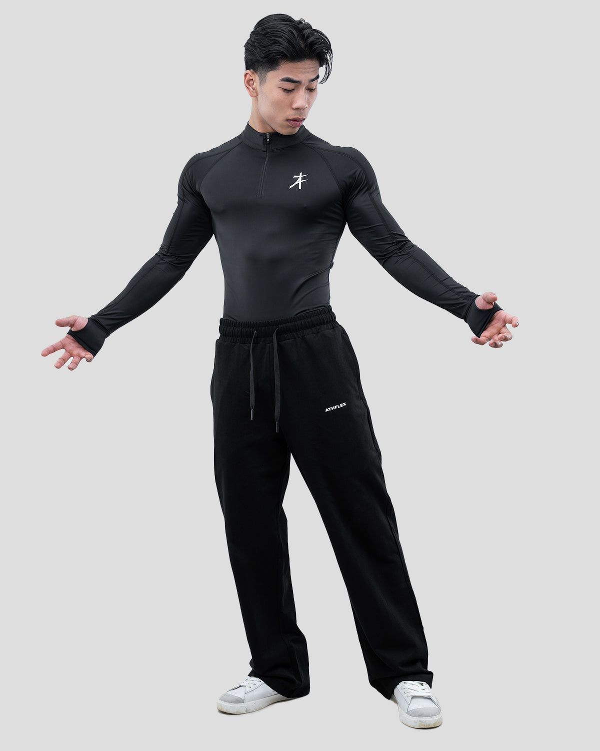 Hustle High Neck Pullover