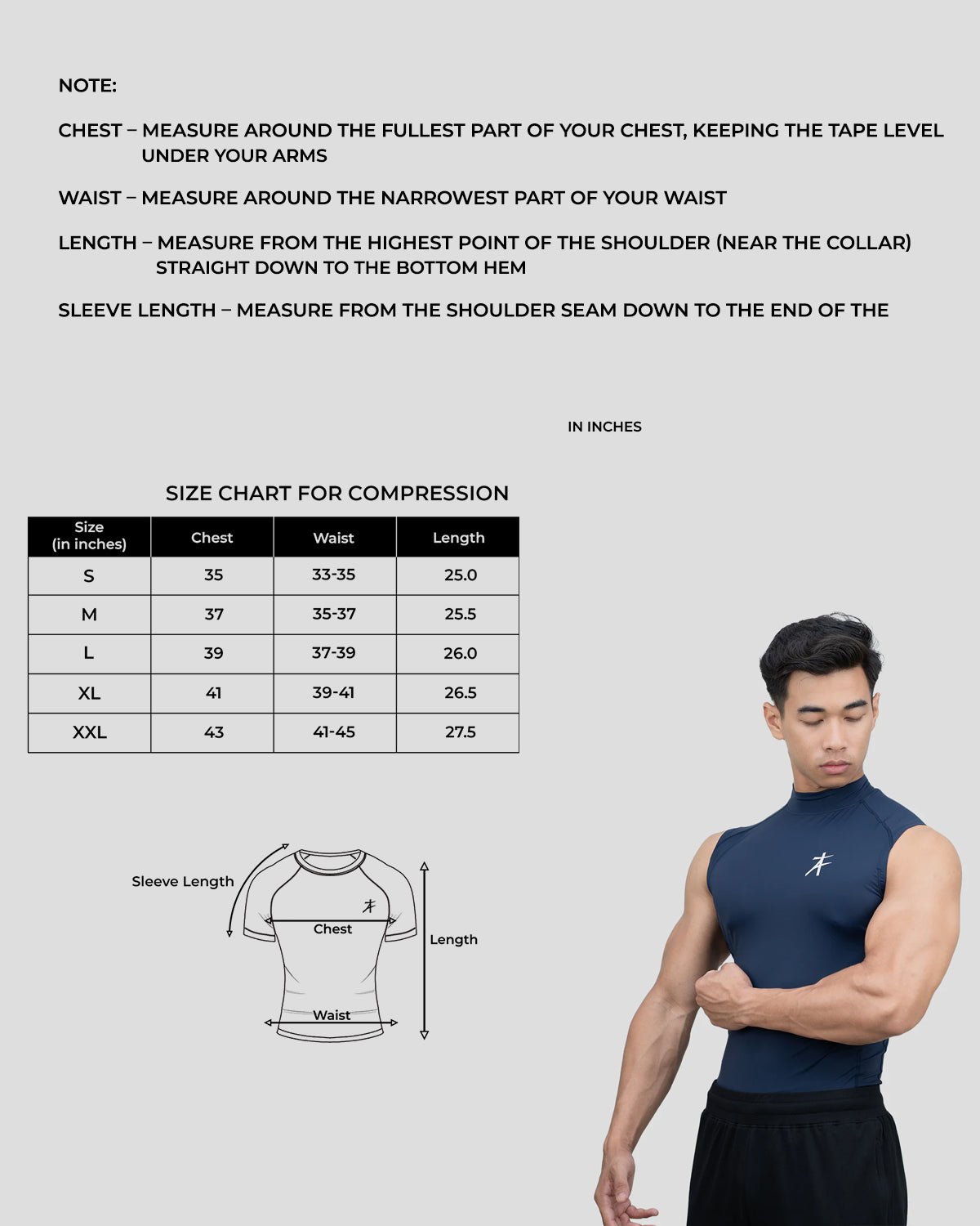 Hustle High Neck Compression Tank