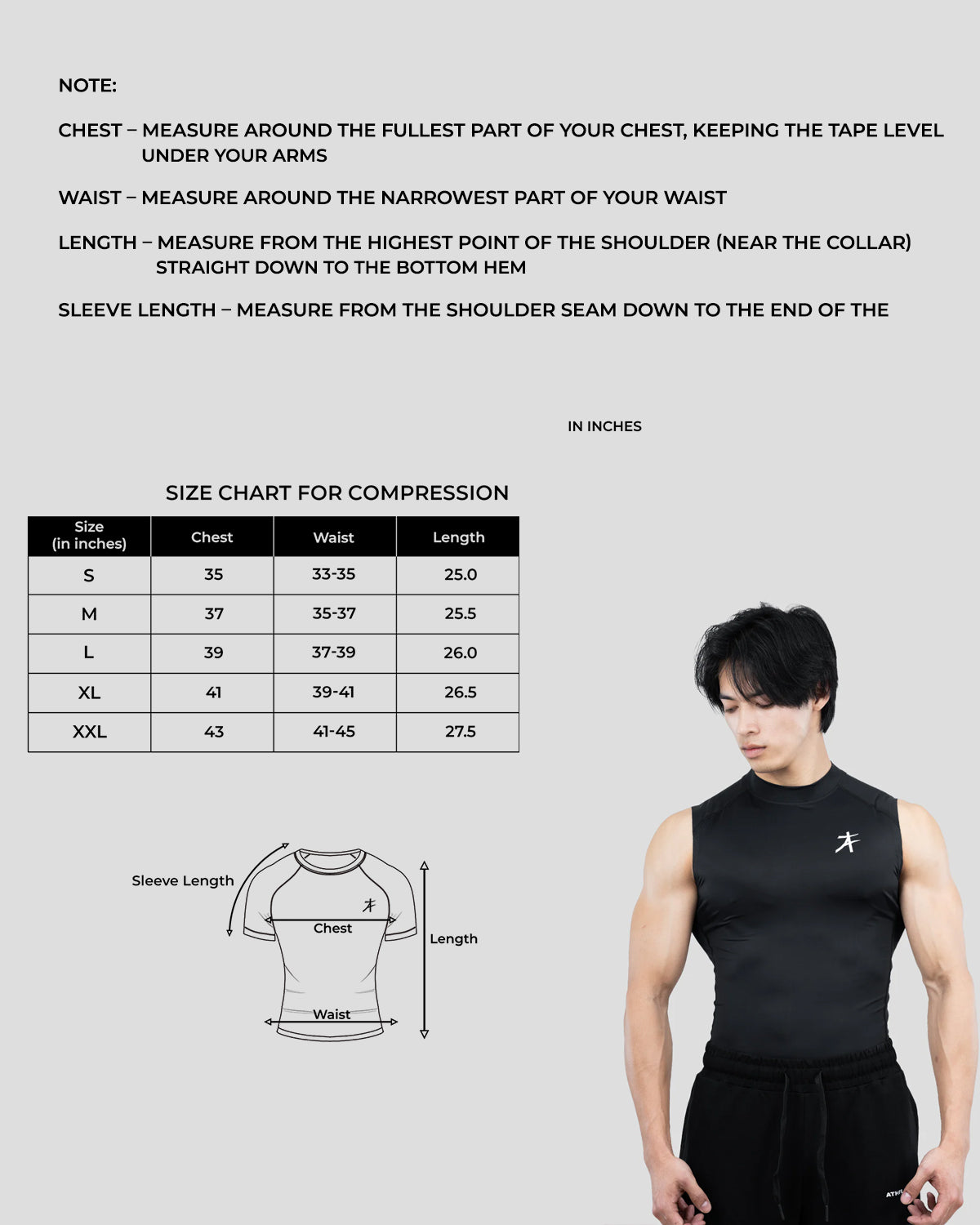 Hustle High Neck Compression Tank