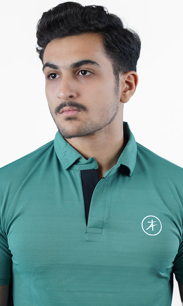 Athflex Dualistic Polo Tshirt Sea Green
