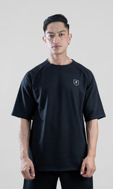 Athflex Raw T-shirt Half Sleeve in Black - Gym T-shirts for men