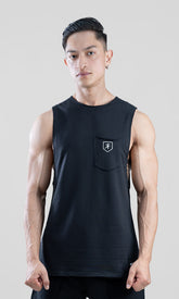 Raw Tank top for men by Athflex in Black