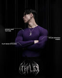 Ace Texture compression Full sleeve T-shirt