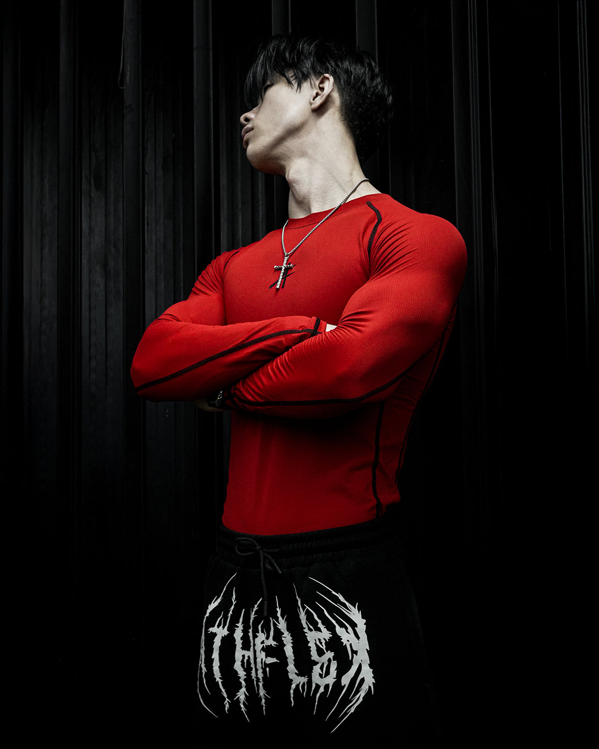 Ace Texture compression Full sleeve T-shirt