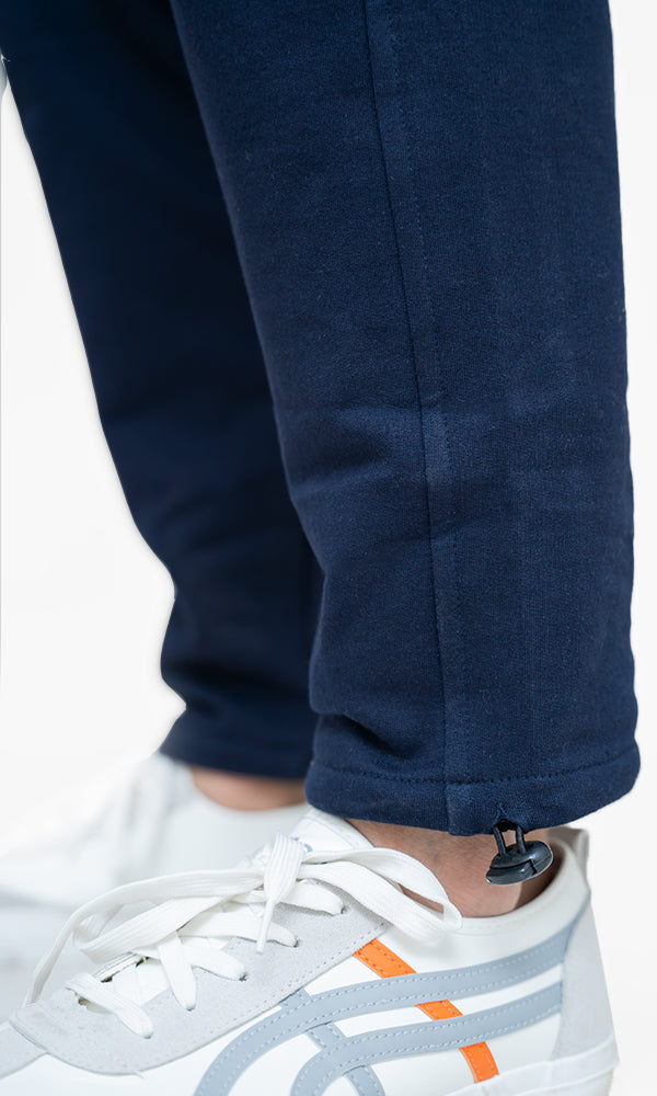 Signature Cargo Joggers by Athflex in Navy Blue - Premium Gym Wear in India